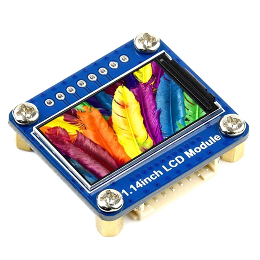 Waveshare  ̿ SPI ̽, 1.14 ġ LCD ũ, ̹ Ĩ, IPS ÷ LCD ÷, ST7789